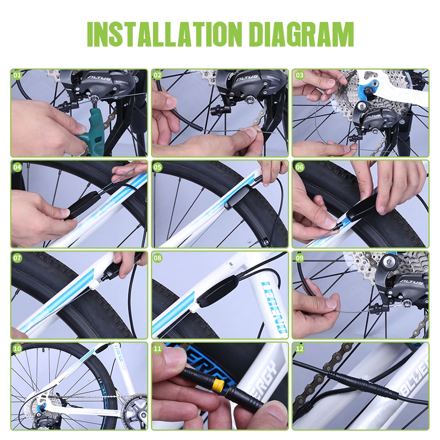 Metal Gear Shift Sensor for Bafang Mid-Drive Motors