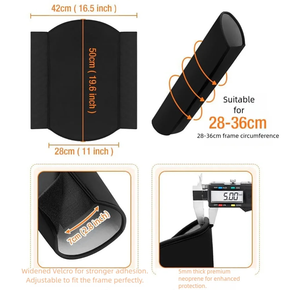 Neoprene E-Bike Battery Protective Cover Waterproof Dustproof & Scratch Resistant
