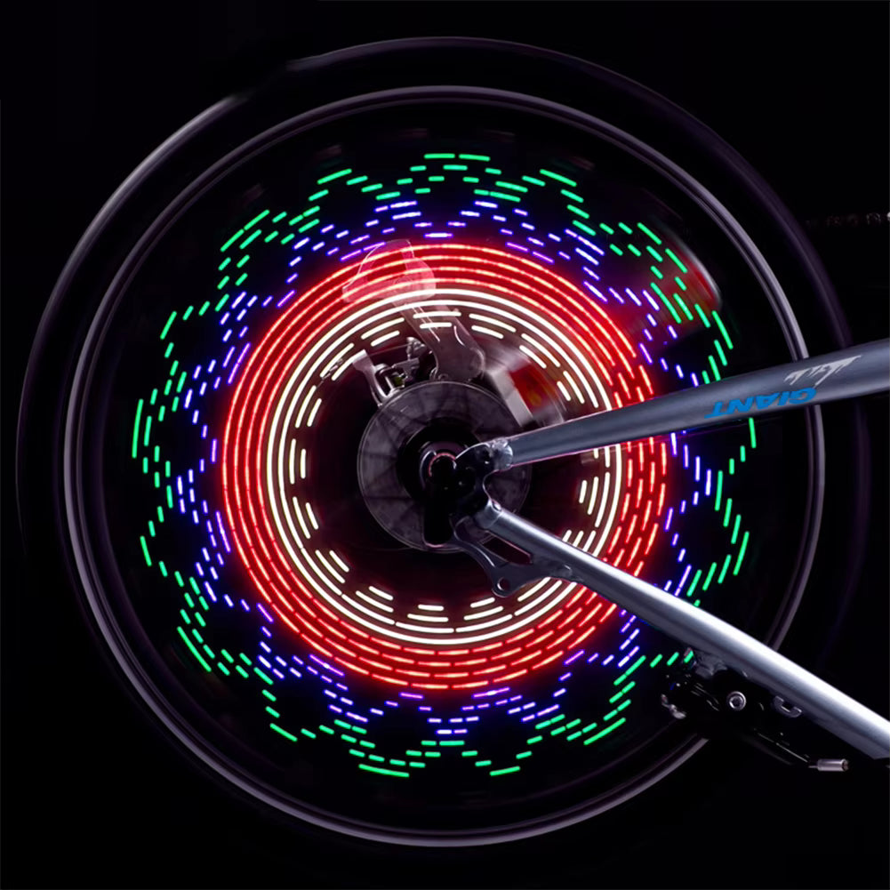 32 LED Bicycle Wheel Spoke Light โ Colourful Waterproof Safety Flash Light