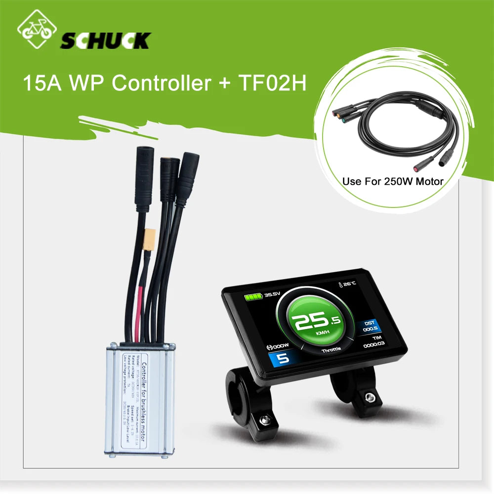 KT Waterproof Sine Wave E-Bike Controller – 36V/48V Brushless Motor Controller