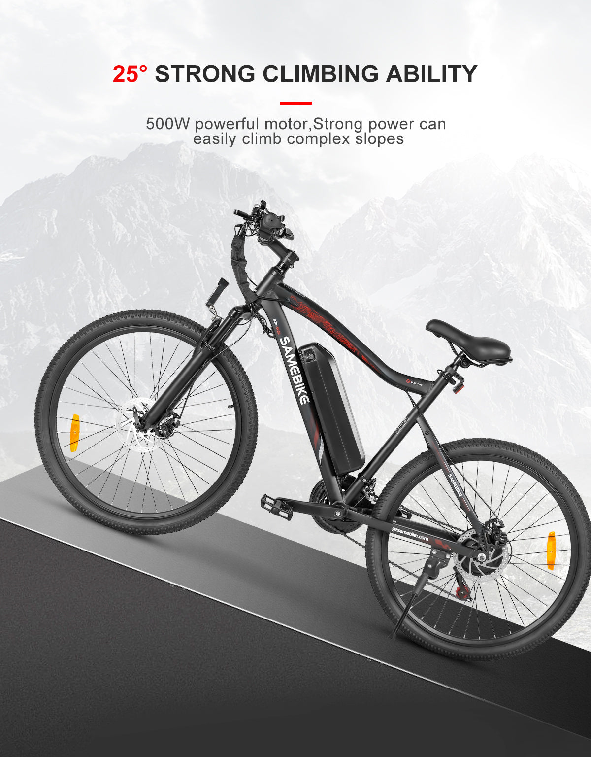 SAMEBIKE SY96-II Elektrofahrrad