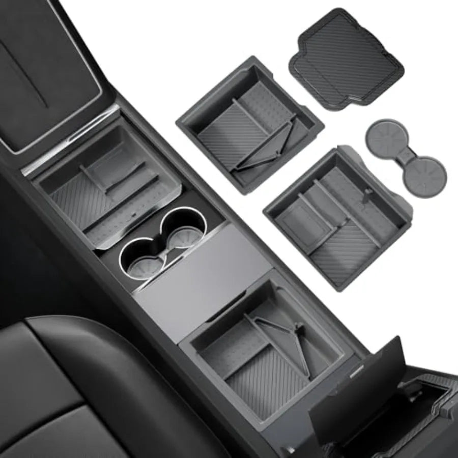 Tesla Model Y Juniper 2025-2026 & Model 3 Highland 2024-2026 Centre Console Organiser