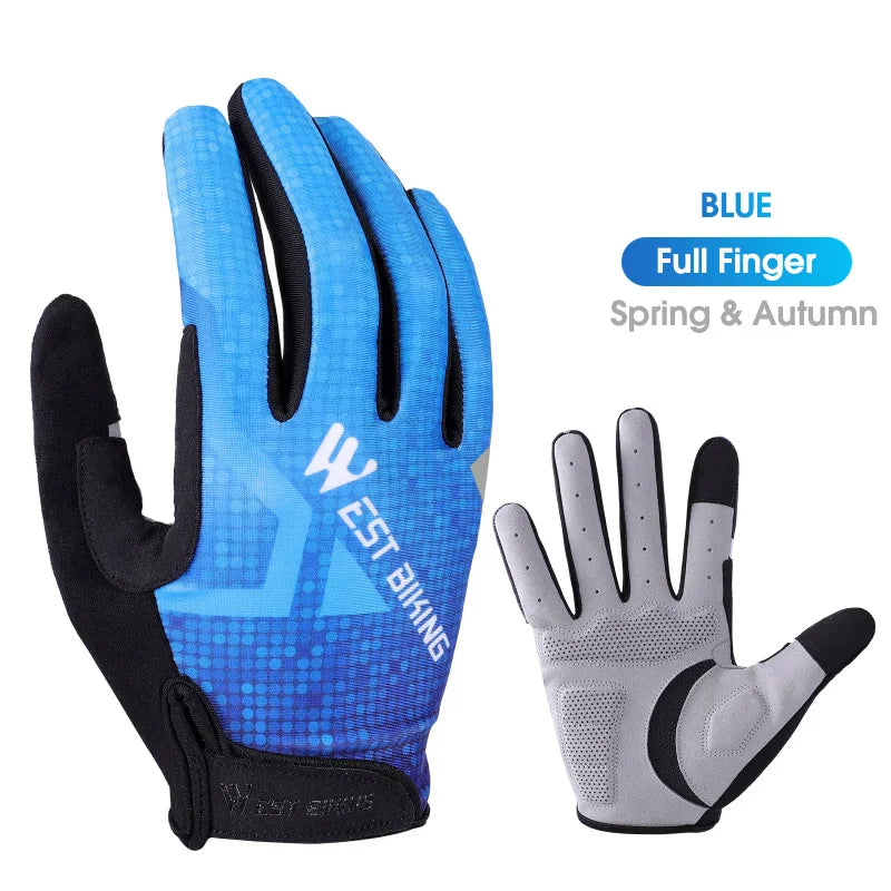 WEST BIKING Fahrradhandschuhe mit Touchscreen