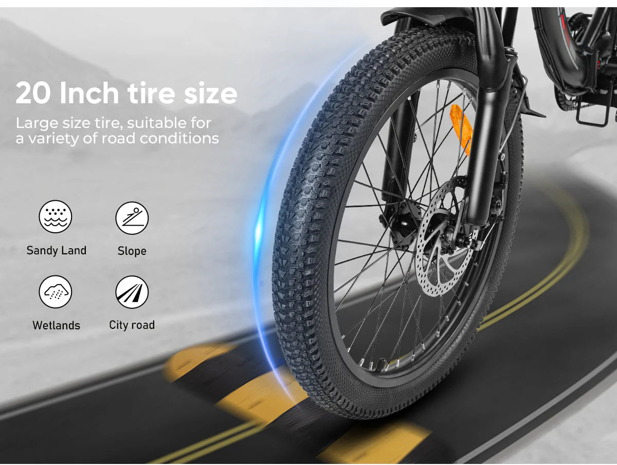 SAMEBIKE CY20 Pendler-E-Bike