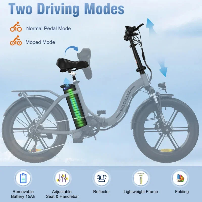 KOOLUX BK6S 4.0 Faltbares Elektrofahrrad
