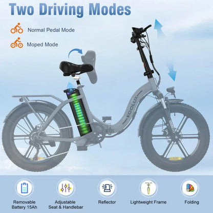 KOOLUX BK6S 4.0 Faltbares Elektrofahrrad