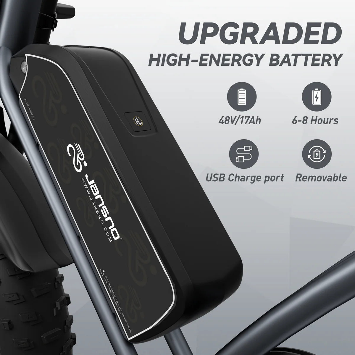 JANSNO X50 Mountain E-Bike