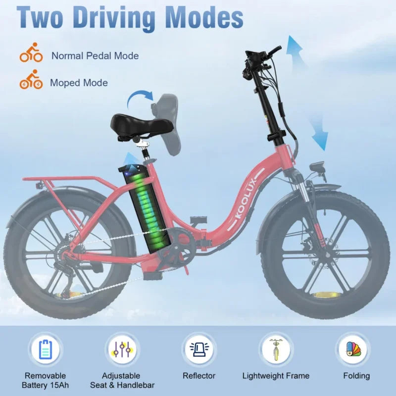 KOOLUX BK6S 4.0 Faltbares Elektrofahrrad