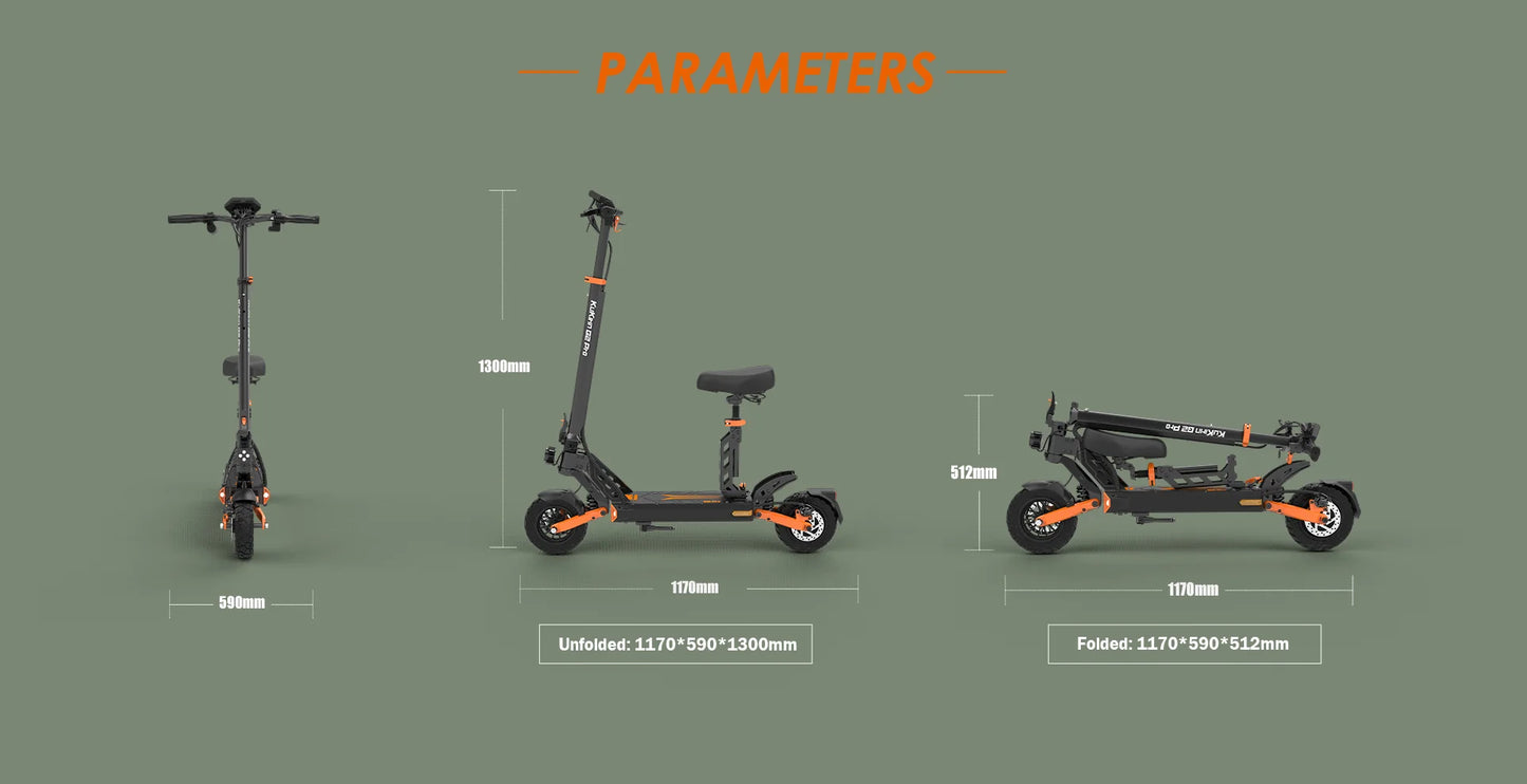 KUKIRIN G2 Pro Folding Electric Scooter