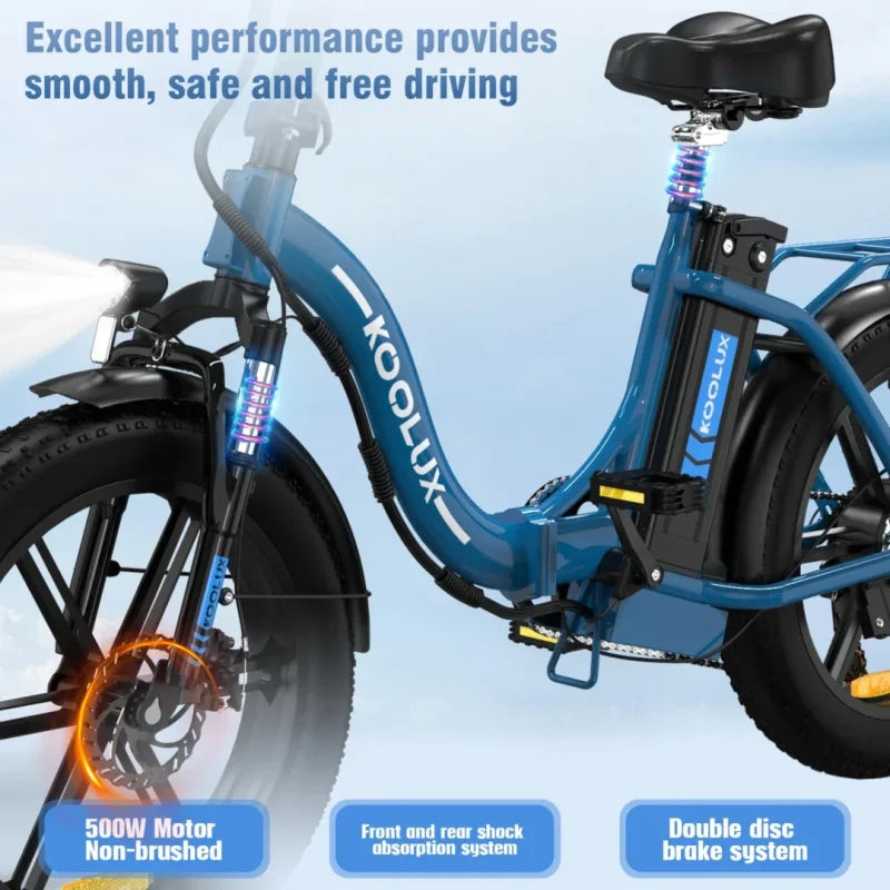 KOOLUX BK6S 4.0 Faltbares Elektrofahrrad