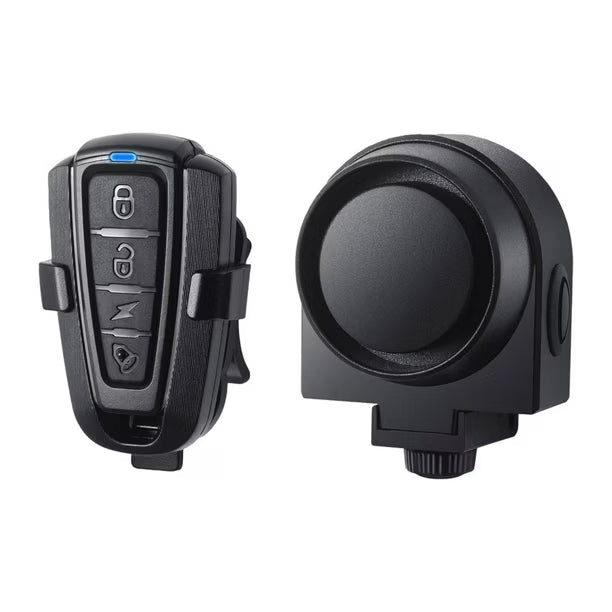 Wireless Bike Alarm – 115dB Waterproof Security Alarm with Remote Control