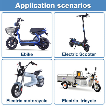 72V Lithium E-Bike Battery Pack – 20Ah or 30Ah with 5A Charger