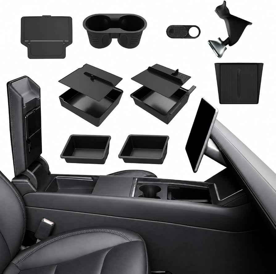 Tesla Model Y Juniper 10-teiliges Innenraum-Organizer-Set 2025–2026