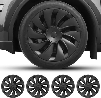 Tesla Model Y Juniper 19-Inch Smooth Style Hub Caps 2025–2026