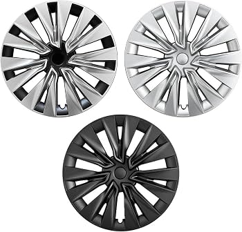Tesla Model Y 19-Inch Full-Rim Hub Caps 2020–2024