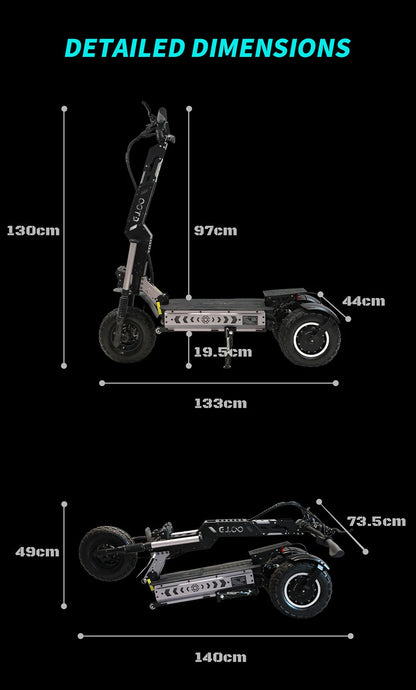 OOTD T30 Klappbarer Elektroroller