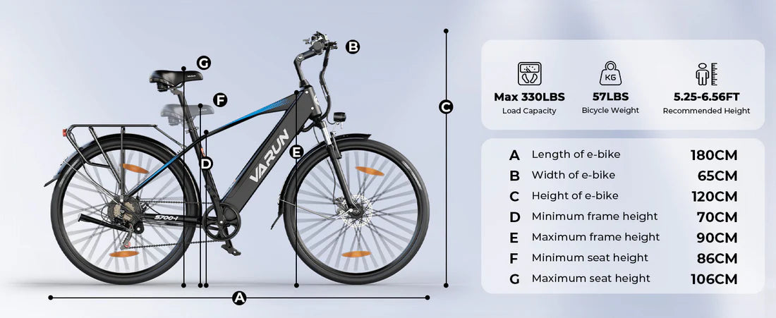 VARUN S700-1 Elektrofahrrad