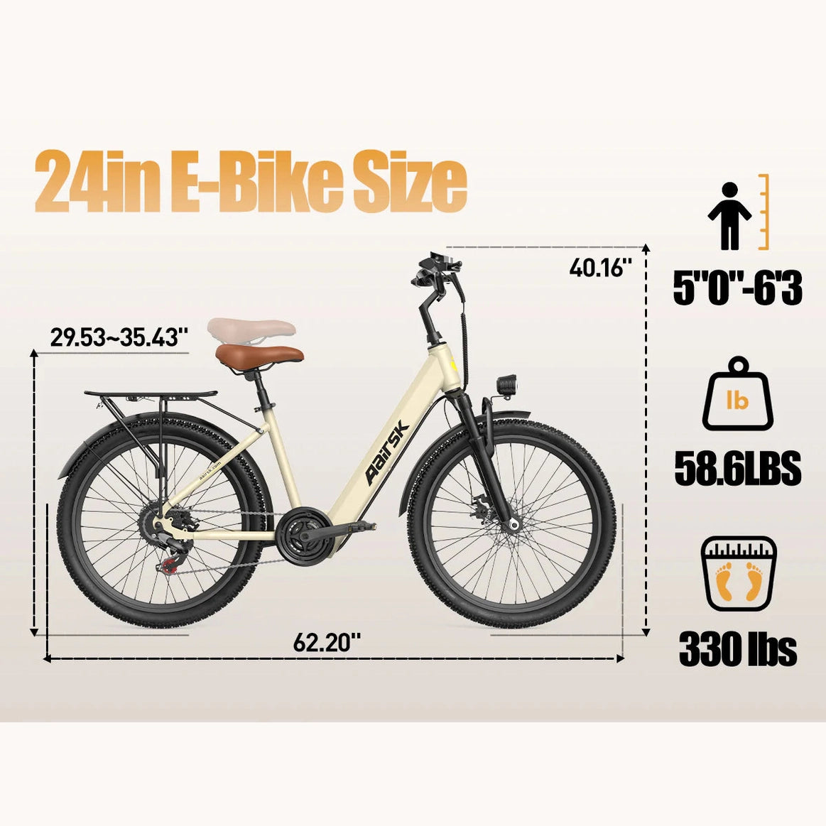 AAIRSK SU7 Elektrofahrrad