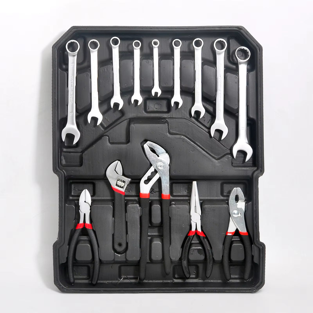 810-Piece Heavy-Duty Mechanic Tool Set with Rolling Aluminium Trolley Case
