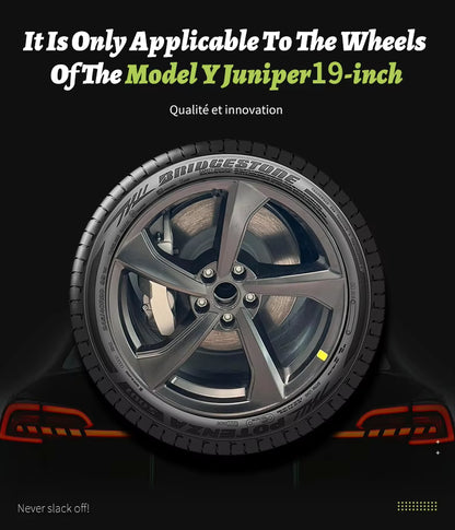 Enjoliveurs aérodynamiques style « couteau » 19 pouces pour Tesla Model Y Juniper