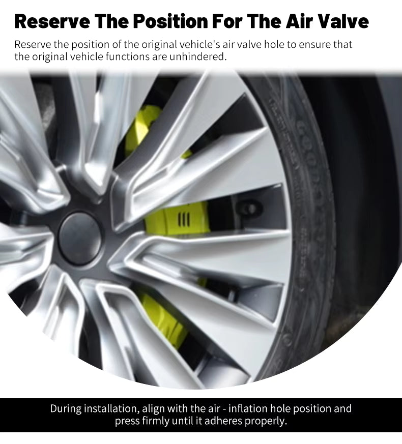 Tesla Model Y 19-Inch Full-Rim Hub Caps 2020–2024