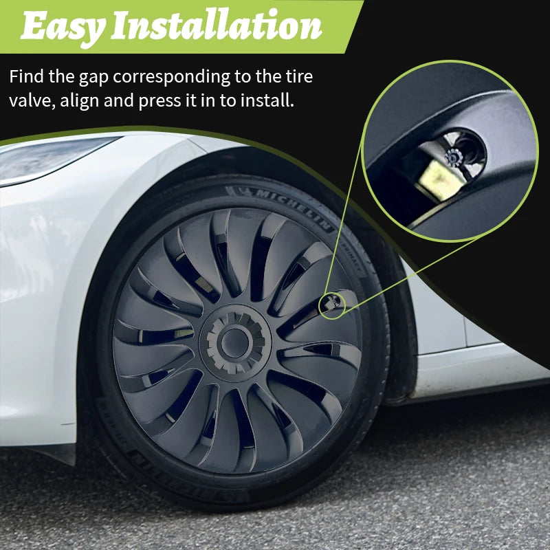 Tesla Model Y 19-Inch Blade Style Wheel Covers 2020–2024