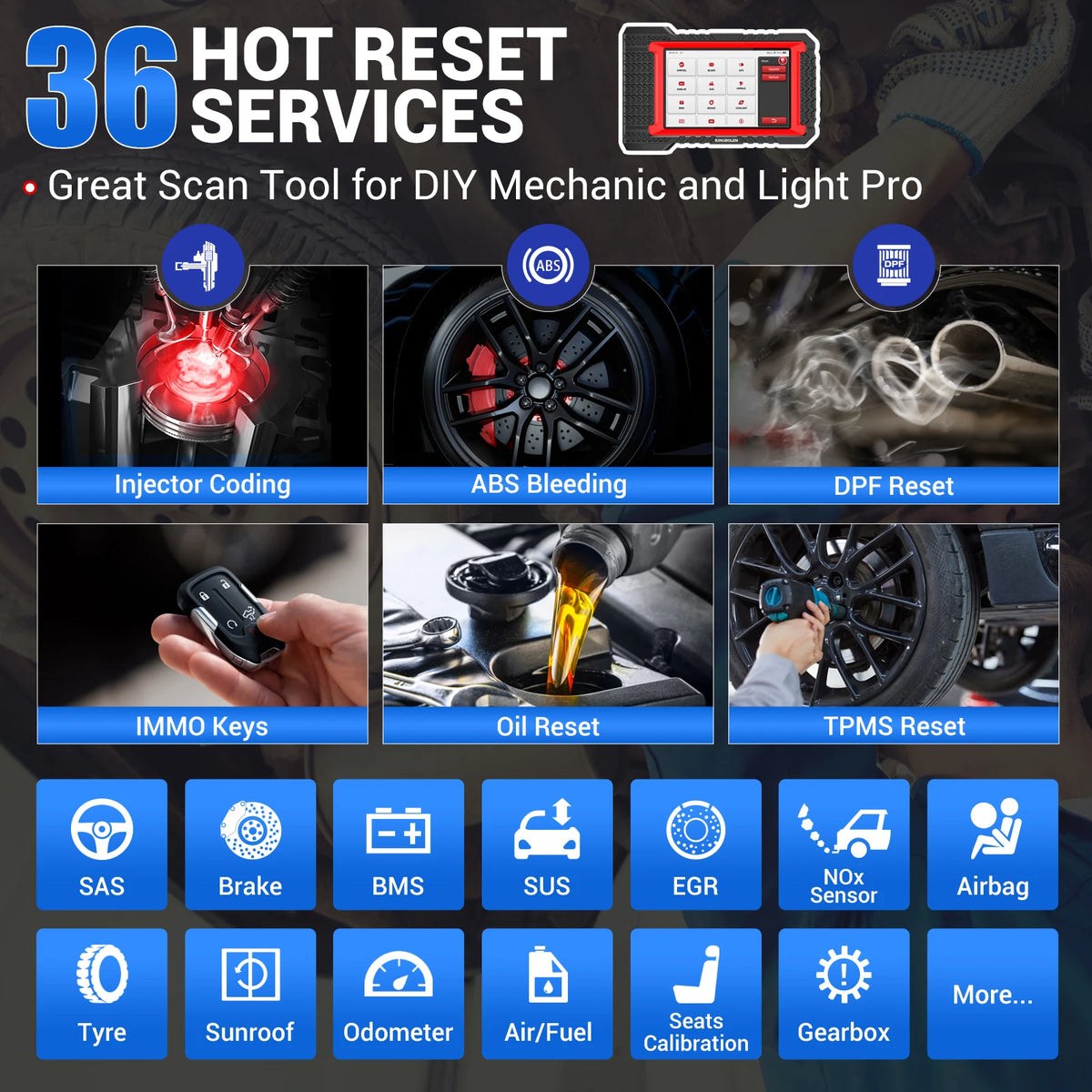 KINGBOLEN K7 All-System Automotive Diagnostic Tool