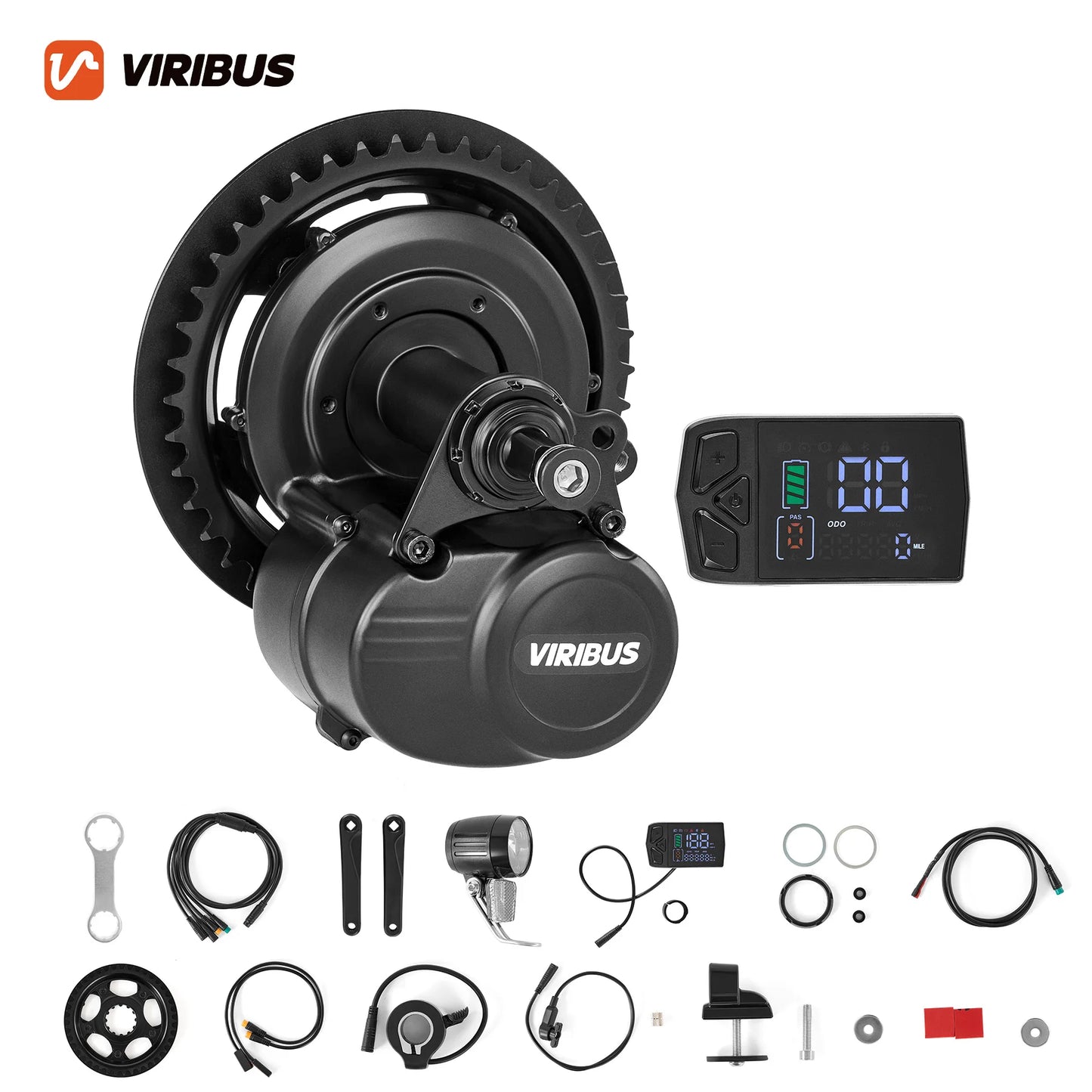 Viribus 36V 250W Mittelmotor-Umbausatz