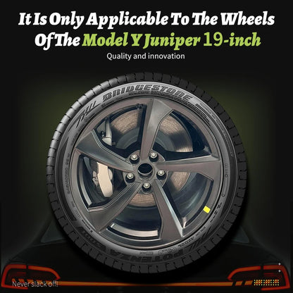 Tesla Model Y Juniper 19-Inch Smooth Style Hub Caps 2025–2026