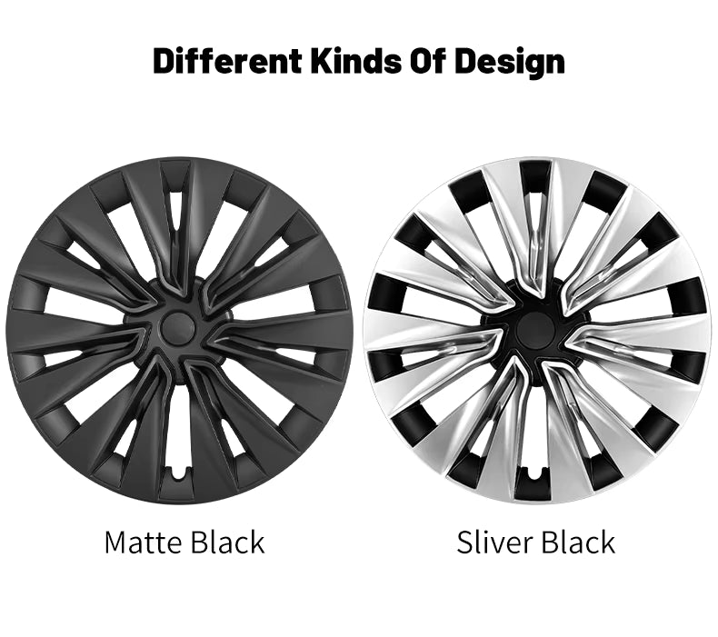 Tesla Model Y 19-Inch Full-Rim Hub Caps 2020–2024