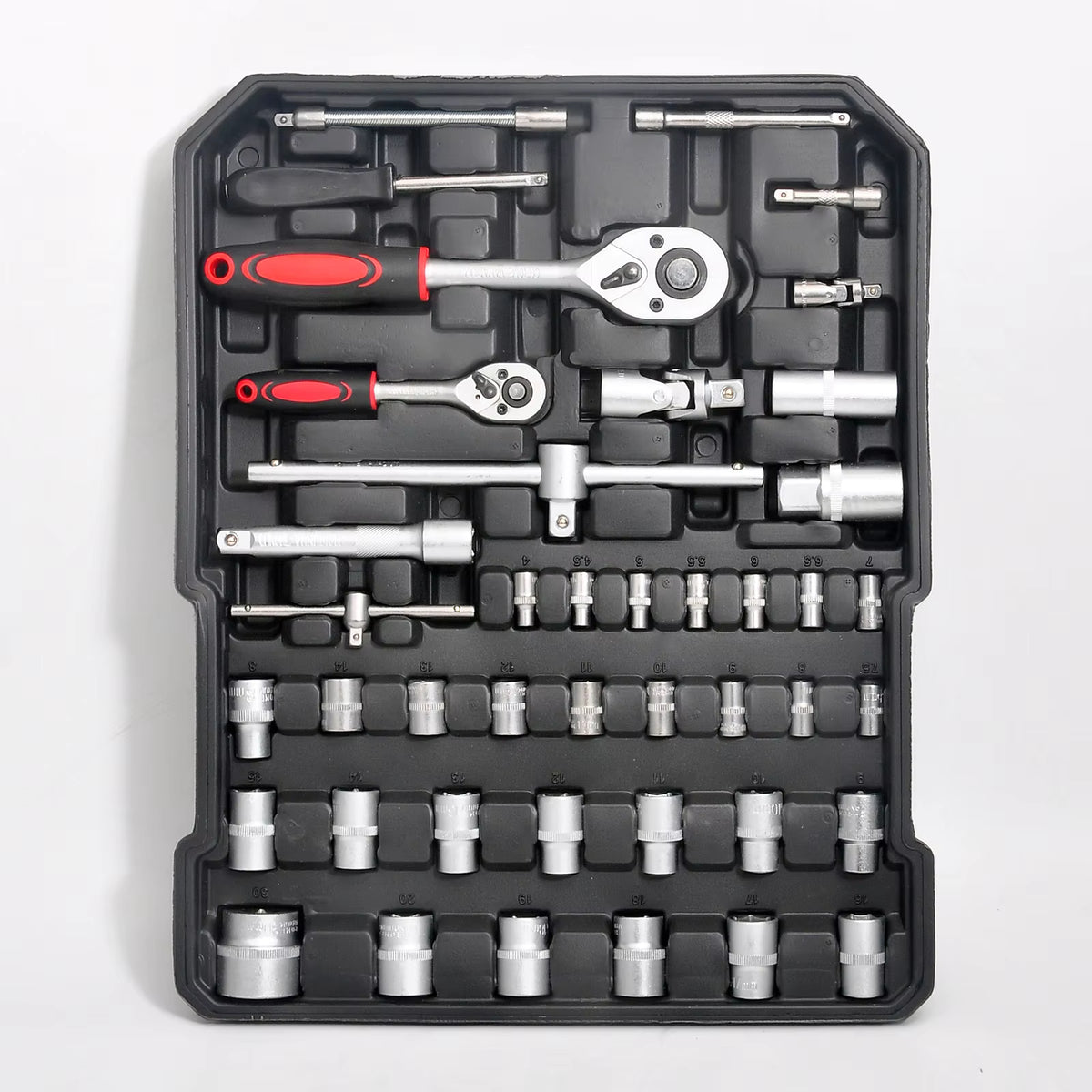 810-Piece Heavy-Duty Mechanic Tool Set with Rolling Aluminium Trolley Case