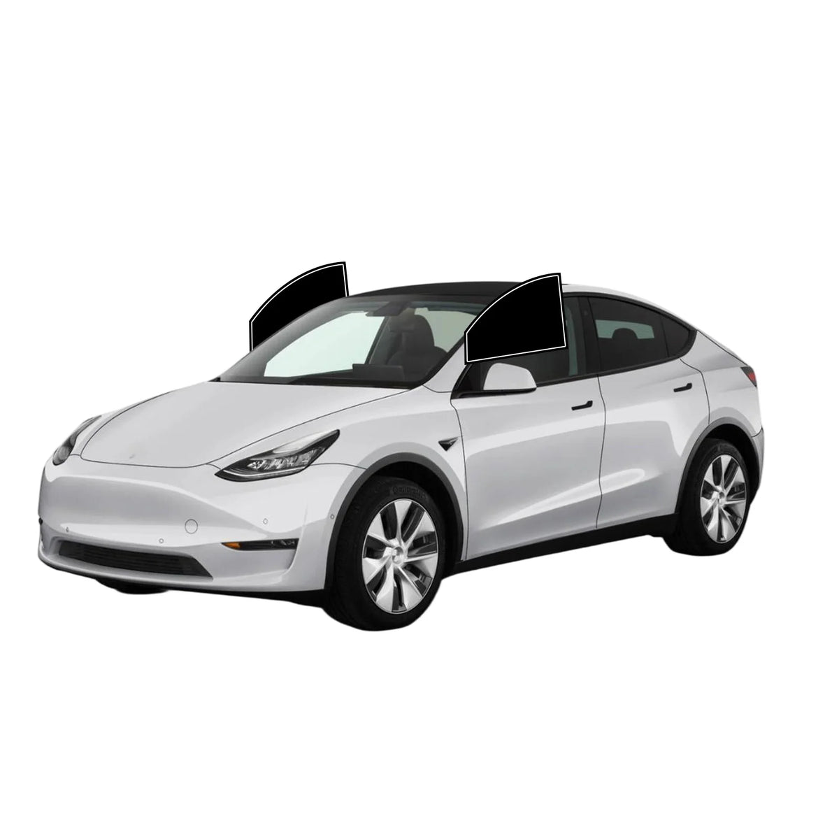 Film de teinte pour vitres automobiles prédécoupé pour Tesla Model 3, Y, S, X et Cybertruck