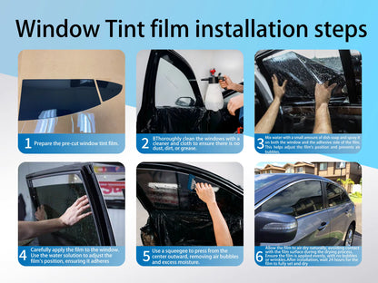 Tesla Cybertruck 2024-2026 Pre-Cut Window Tint Film