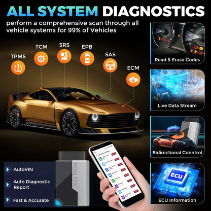 KINGBOLEN Ediag Elite All-System Automotive Diagnostic Tool