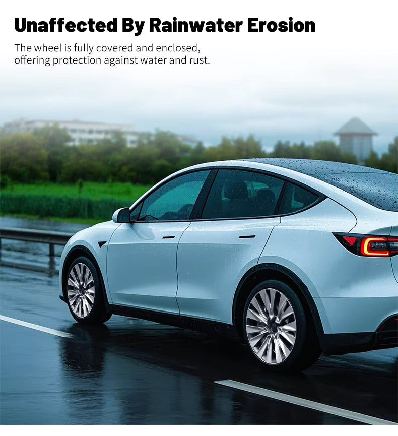 Tesla Model Y 19-Inch Full-Rim Hub Caps 2020–2024