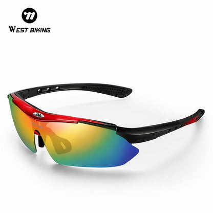 WEST BIKING UV400 Schutz Fahrradbrille