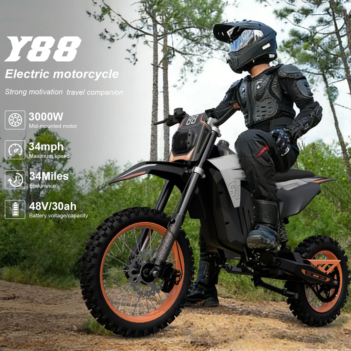 FREEBOY Y88 Elektro-Dirtbike
