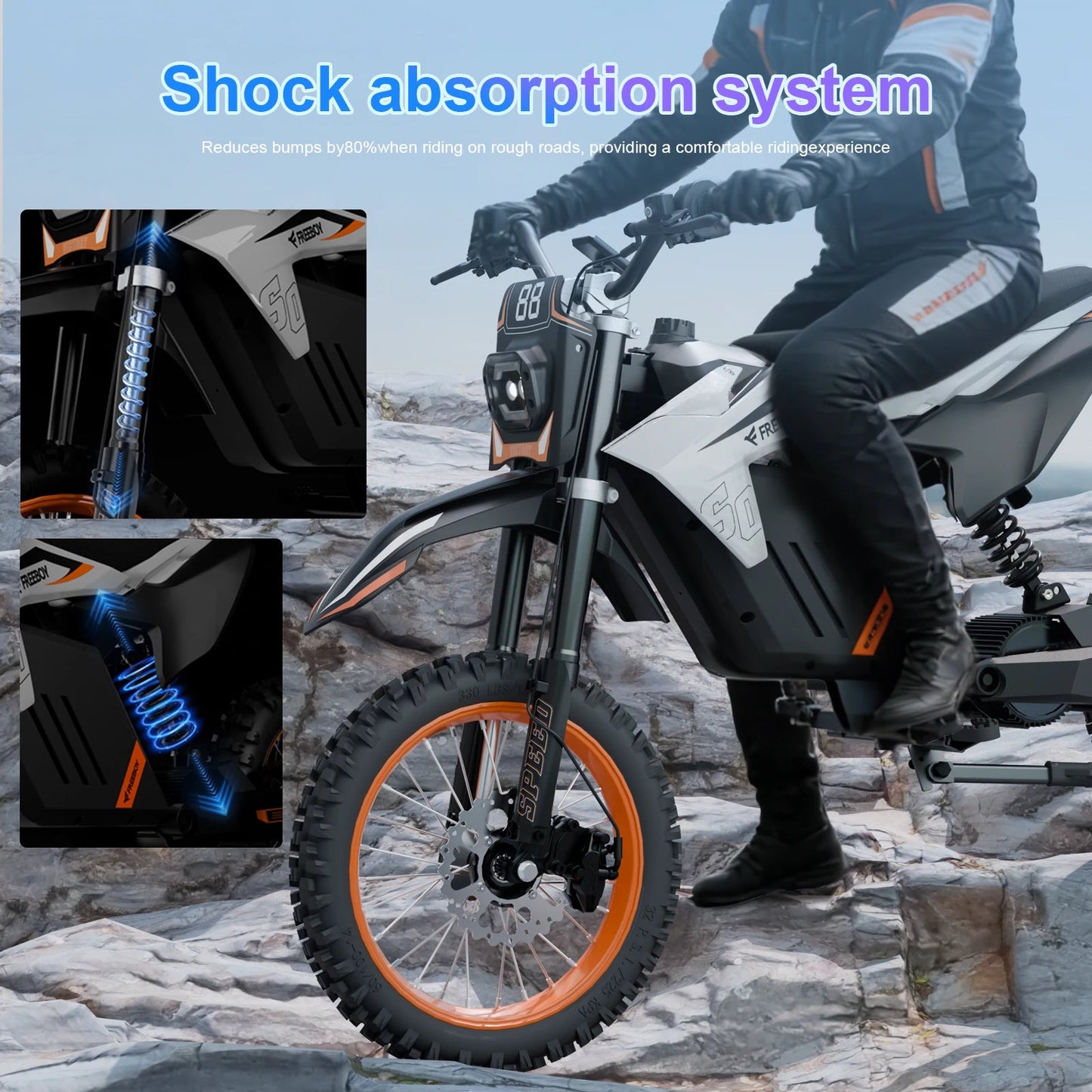 FREEBOY Y88 Elektro-Dirtbike