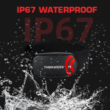 ThinkRider Herzfrequenzmesser-Brustgurt – ANT+- & BLE-kompatibel