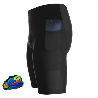 Men's Cycling Bib Shorts with Gel Padding | MTB & Road Bike