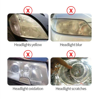 Headlight Restoration Kit with Liquid Polymer