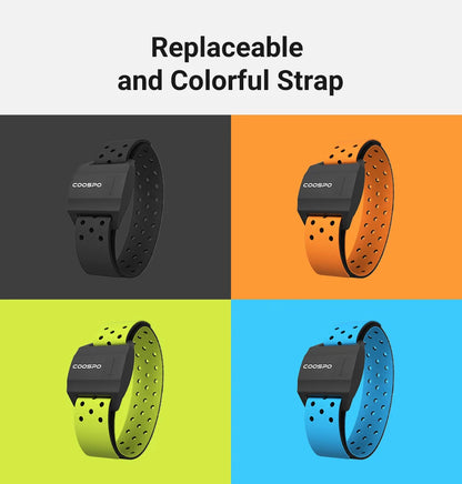 COOSPO HW706 Heart Rate Monitor Armband with Bluetooth & ANT