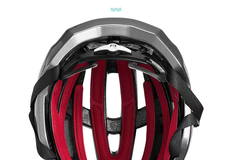 ROCKBROS Fahrradhelm Atmungsaktiv Ultraleicht Integral Geformt Unisex Stoßfest Verstellbar Rennradhelm Fahrradausrüstung