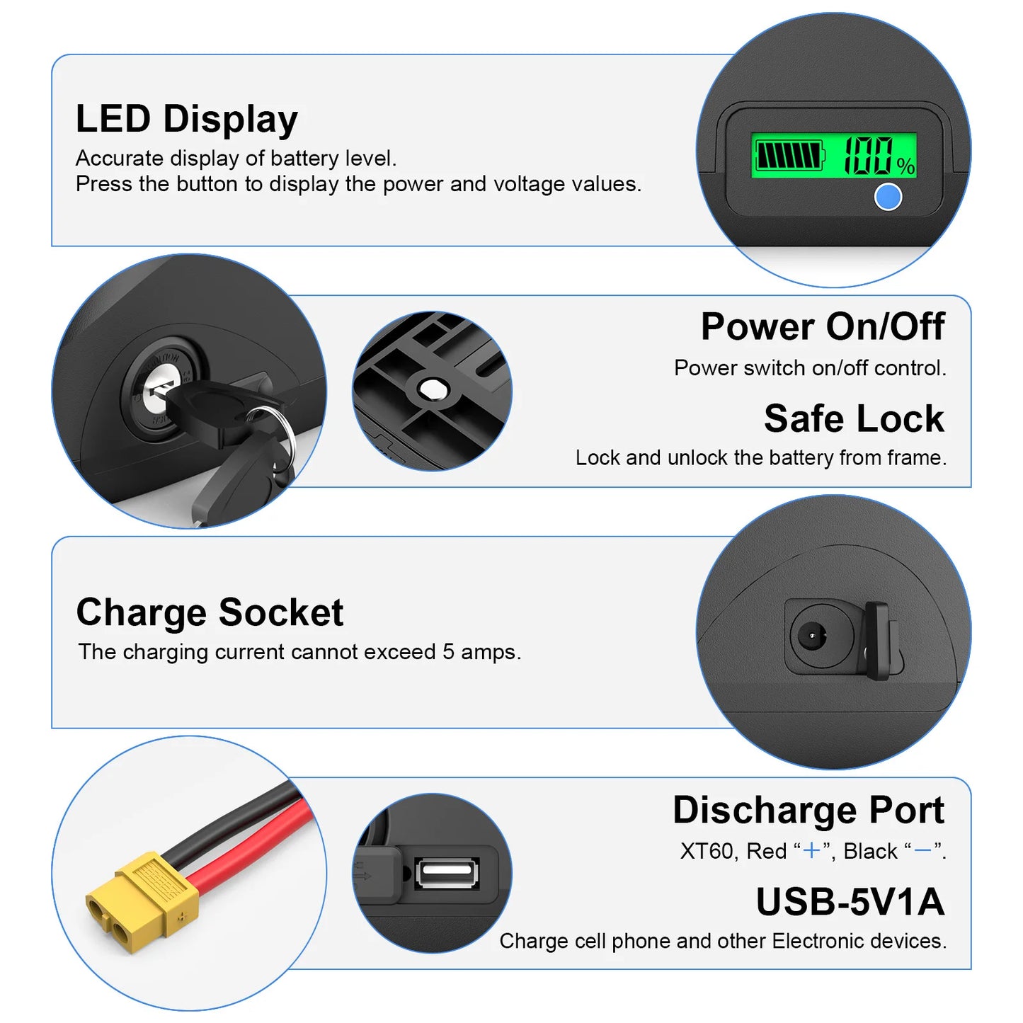 Hailong 20,8 Ah Lithium-Ionen-E-Bike-Akku