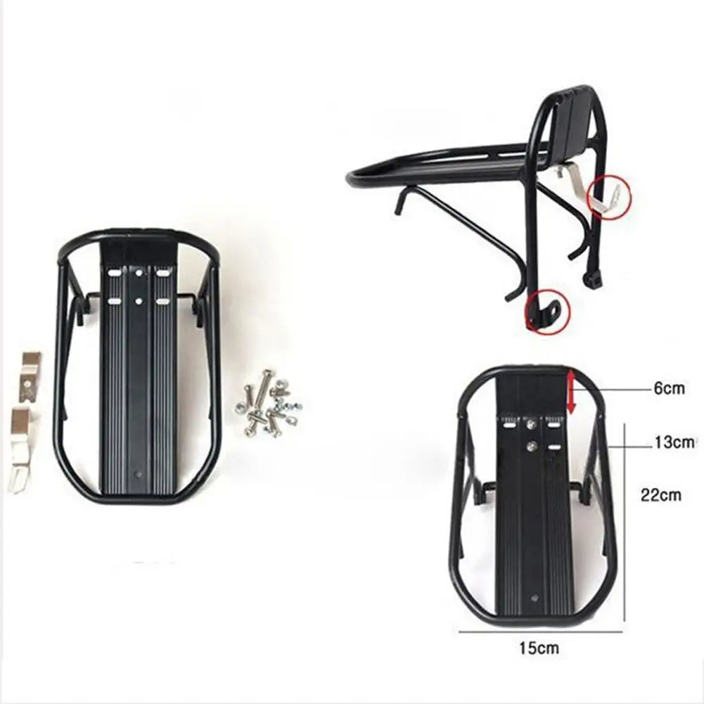Fahrrad-Frontgepäckträger aus Aluminiumlegierung