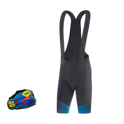 Men's Cycling Bib Shorts with Gel Padding | MTB & Road Bike