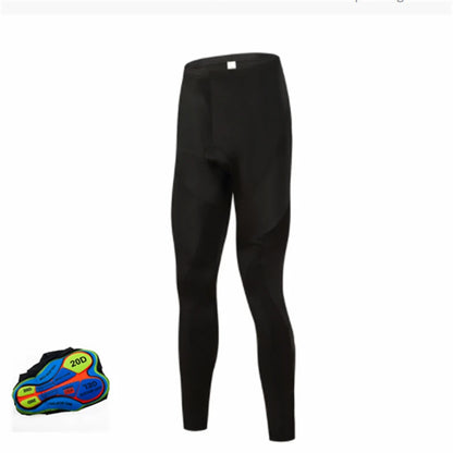 Men's Cycling Bib Tights with Gel Padding for Road & MTB Riding