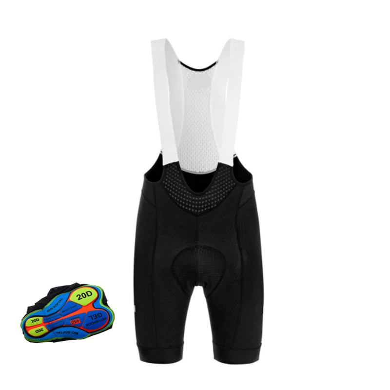 Men's Cycling Bib Shorts with Gel Padding | MTB & Road Bike