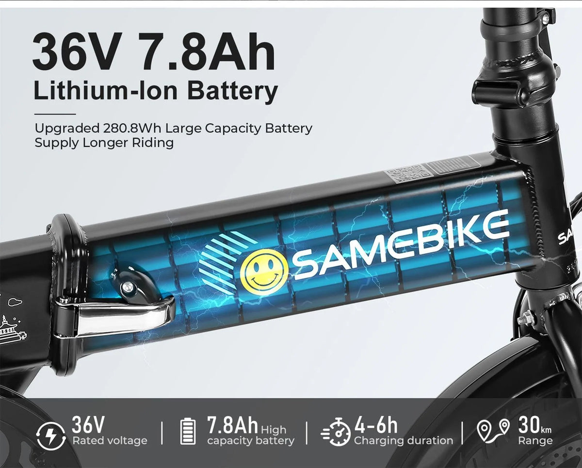 SAMEBIKE YINYU14 Klappbares Elektrofahrrad