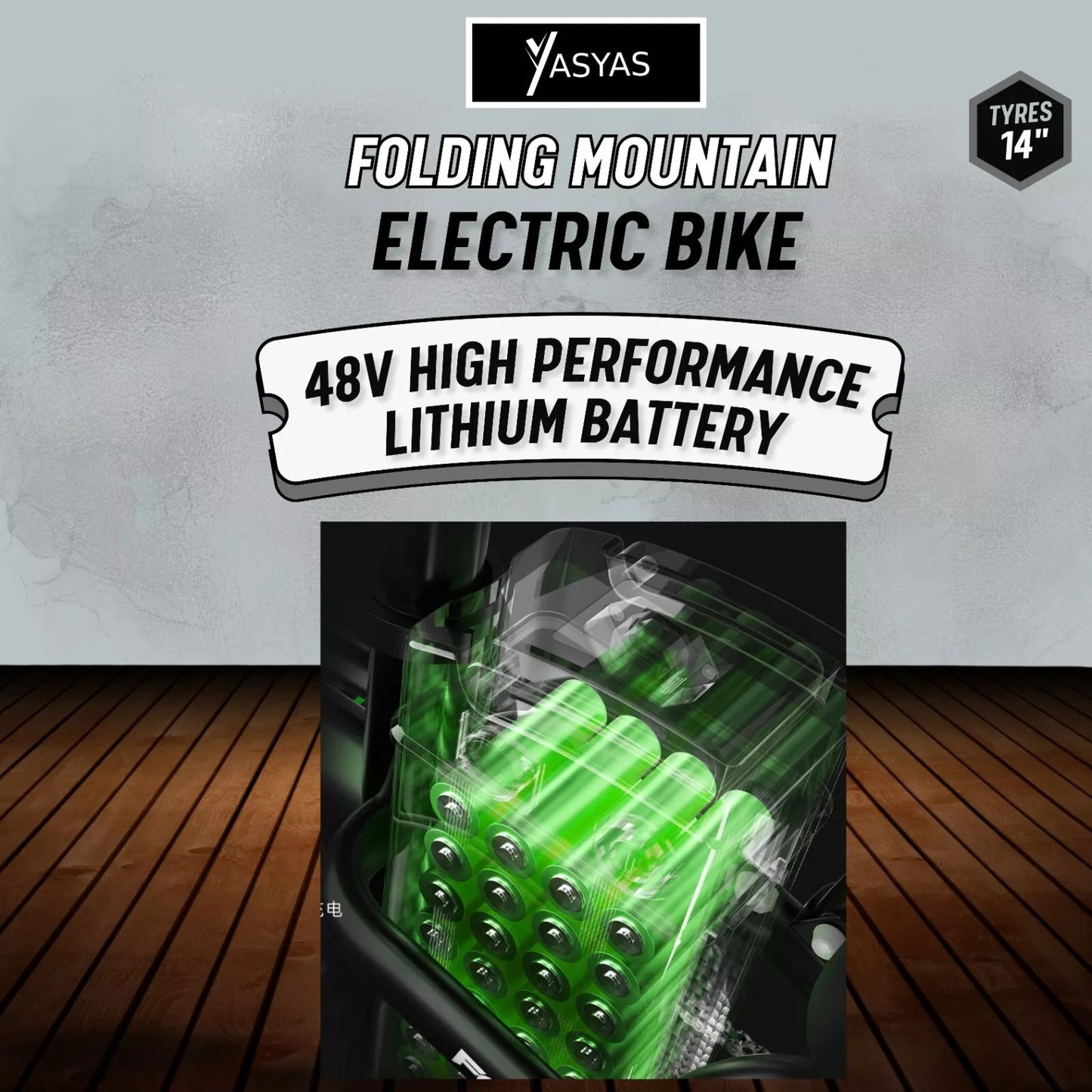 YASYAS Little Beast Folding Electric Bike